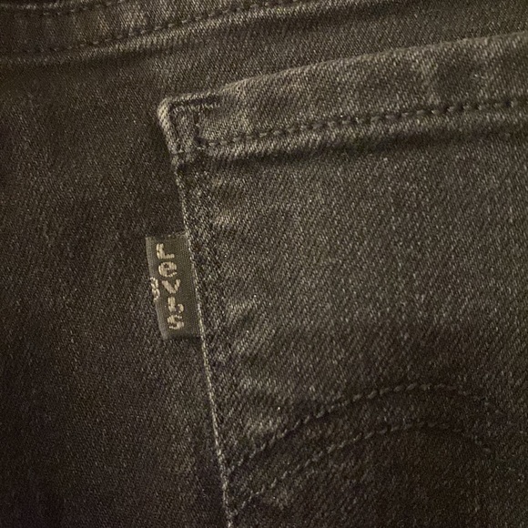 Levi’s Women’s 505 Straight Jeans Black W34 L30 (18) - Picture 10 of 15